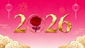Happy New Year 2026 Royalty Free Stock Photo