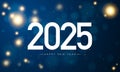 2025 Happy New Year Background Design Royalty Free Stock Photo