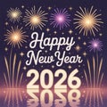 Happy New Year 2026 Royalty Free Stock Photo
