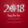 2018 Happy New Year Background