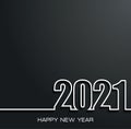 2021 Happy New Year background Royalty Free Stock Photo