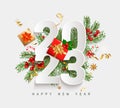 Happy New Year 2023 banner. Royalty Free Stock Photo