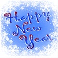 Happy New Year 2023 - beautiful calligraphy Royalty Free Stock Photo