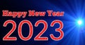 Happy New Year 2023. Royalty Free Stock Photo