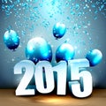 Happy New Year 2015 Royalty Free Stock Photo