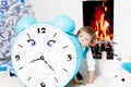 Happy New Year Boy Royalty Free Stock Photo