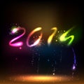 Happy new year 2014 Royalty Free Stock Photo