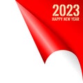 Happy New Year 2023 calendar design