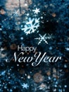 Happy New Year card Royalty Free Stock Photo