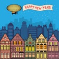 Happy New Year card