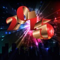 2015 happy new year Royalty Free Stock Photo