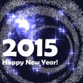 2015 happy new year Royalty Free Stock Photo
