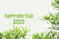 Happy New Year 2022 Celebration Card Royalty Free Stock Photo