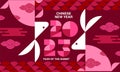 Happy new year, Chinese New Year 2023 , Year of the Rabbit , Chinese Traditional