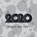 2020 Happy New Year or Christmas background Royalty Free Stock Photo