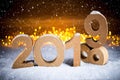 2019 happy new year christmas 2018 change greeting card number s Royalty Free Stock Photo