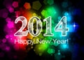 2014 Happy New Year Royalty Free Stock Photo