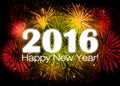 2016 Happy New Year Royalty Free Stock Photo