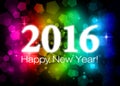 2016 Happy New Year Royalty Free Stock Photo