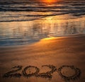 Happy New Year 2020 Royalty Free Stock Photo