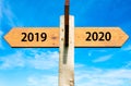 Happy New Year 2020 conceptual image