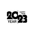 2023 Happy new year Cover of card for 2023 Creative design for your greetings card, calendar