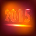 2015 Happy New Year Royalty Free Stock Photo