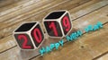 New Year 2019 - 3D Rendered Image