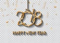 2018 Happy New Year design for your Seasonal Flyers ready to use