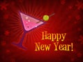 Happy New Year drink