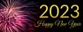 Happy New Year 2023. Royalty Free Stock Photo