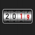 Happy New Year 2019 Royalty Free Stock Photo