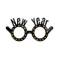 happy new year glasses