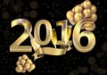 Happy New Year 2016 Royalty Free Stock Photo