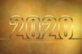 happy new year 2020 greetings background Royalty Free Stock Photo