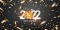 Happy New Year 2022 Royalty Free Stock Photo