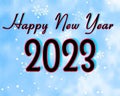 Happy New Year 2023. Royalty Free Stock Photo