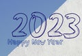 Happy New Year 2023. Royalty Free Stock Photo