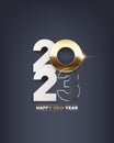 Happy New Year 2023 Royalty Free Stock Photo