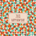 2018 Happy New Year illustration for decoration. Royalty Free Stock Photo