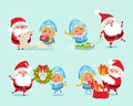 Happy New Year List of Gifts Vector Illustration Royalty Free Stock Photo