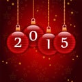 Happy new year 2015 Royalty Free Stock Photo