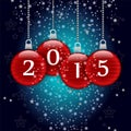 Happy new year 2015 Royalty Free Stock Photo