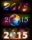 2015 happy new year Royalty Free Stock Photo