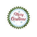 Happy New Year Merry Christmas Greeting Card Decoration Laber Web Icon