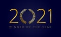 2021 awards Royalty Free Stock Photo
