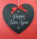 Happy New Year message greeting Royalty Free Stock Photo
