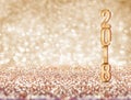 Happy new year 2018 year number 3d rendering at sparkling go Royalty Free Stock Photo