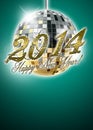 2014 happy new year party background Royalty Free Stock Photo