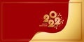 Happy new year 2022 template banner background